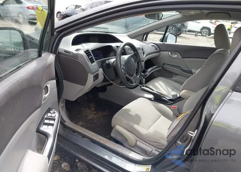 2012 Honda Civic Lx из США, поврежденный, VIN 19XFB2F52CE066192